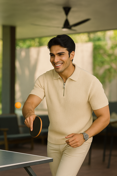 Sandswept Knit Polo