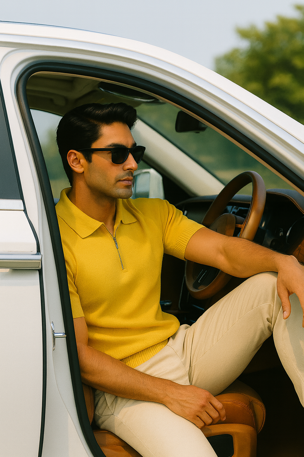 Sunstone Knit Polo