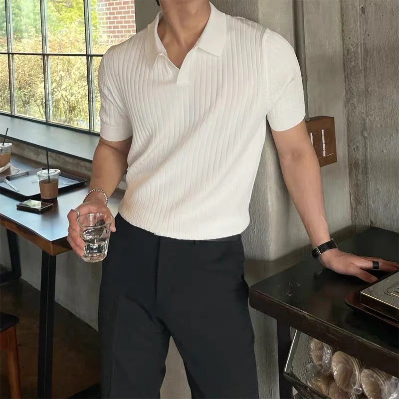 Manor Crest Polo White